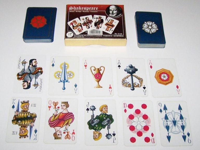 shakespeare piatnik cards